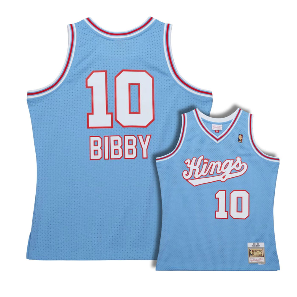 Sacramento Kings Mike Bibby Blue 2004-05 Hardwood Classics Swingman Jersey - Pastime Sports & Games