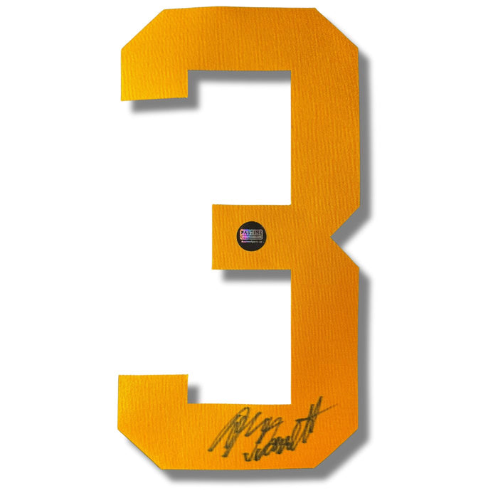 John Garrett Autographed Hockey Jersey Numbers - Pastime Sports & Games