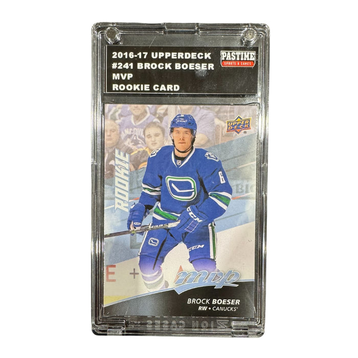 Brock Boeser 2016/17 MVP Rookie Card Encased in Slabmag