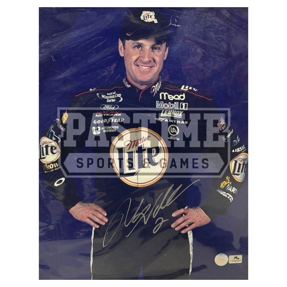 Rusty Wallace Autographed Racing Photo (Pose) - Pastime Sports & Games
