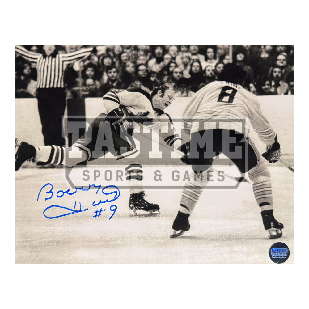 Bobby Hull Autographed Winnipeg Jets Photo (Shooting The Puck) - Pastime Sports & Games