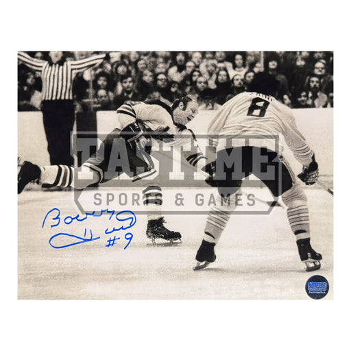 Bobby Hull Autographed Winnipeg Jets Photo (Shooting The Puck) - Pastime Sports & Games