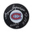Jacques Laperriere Autographed Montreal Canadiens Hockey Puck (Small Logo) - Pastime Sports & Games