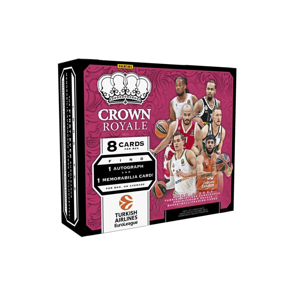 2023/24 Panini Crown Royale EuroLeague Basketball Hobby Box