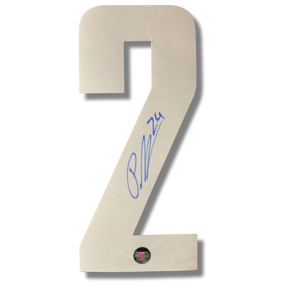 Pius Suter Autographed Hockey Jersey Numbers - Pastime Sports & Games