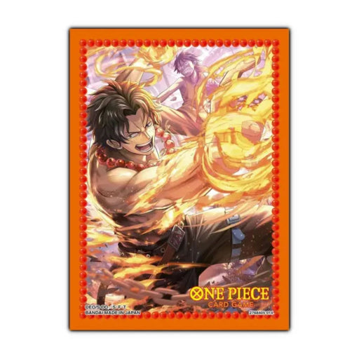 One Piece Card Game Sleeves Portgas.D.Ace - Pastime Sports & Games