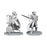 Critical Role Unpainted Miniatures Jester Lavorre & Fjord Stone - Pastime Sports & Games