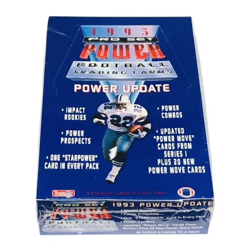 1993 Pro Set Power NFL Football Wax Box