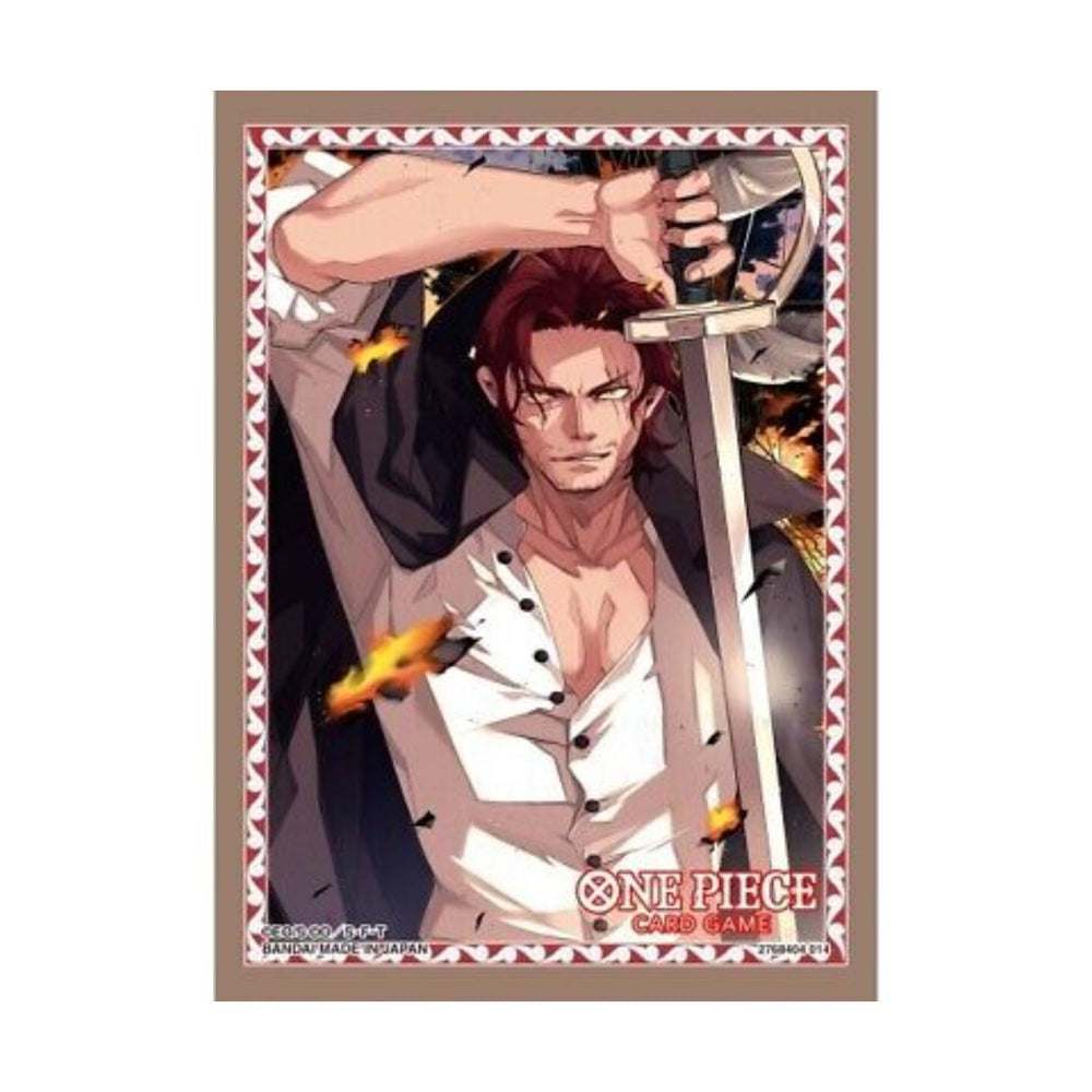 One Piece Card Game Sleeves Shanks - Pastime Sports & Games