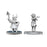 Critical Role Unpainted Miniatures Brenatto & Nott The Brave - Pastime Sports & Games
