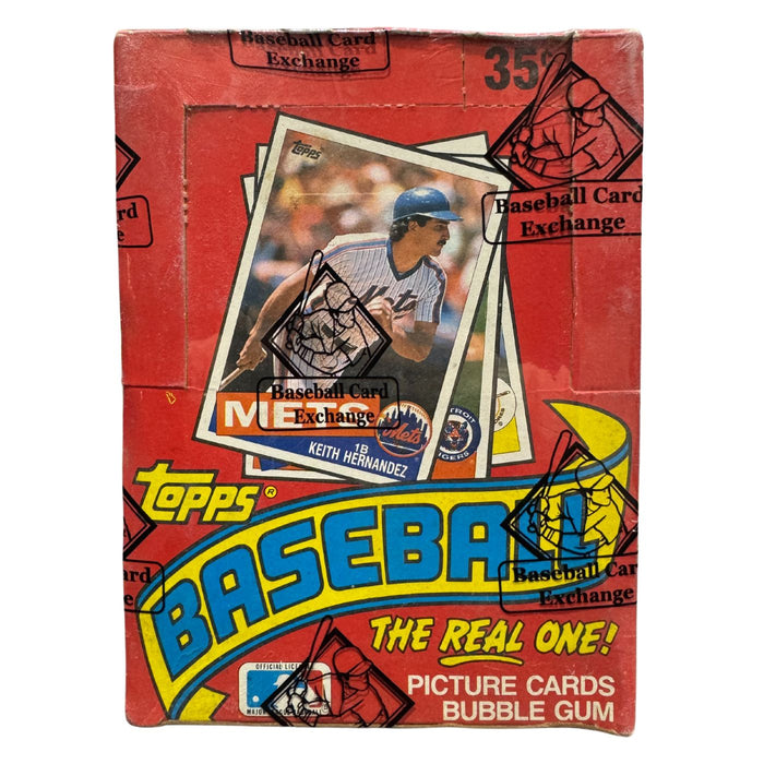 1985 Topps MLB Baseball Wax Box - Pastime Sports & Games