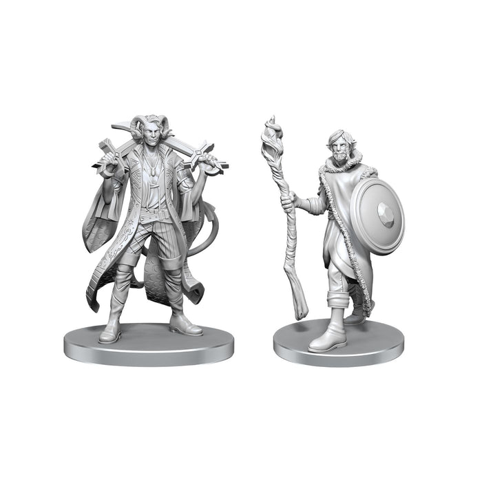 Critical Role Unpainted Miniatures Mollymauk Tealeaf & Caduceus Clay - Pastime Sports & Games