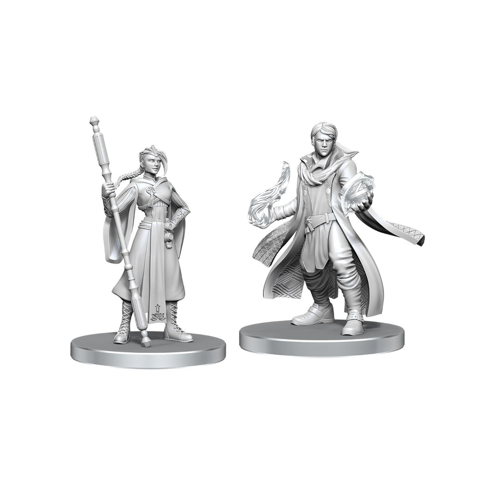 Critical Role Unpainted Miniatures Beauregard Lionett & Caleb Widogast - Pastime Sports & Games