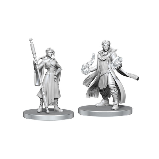 Critical Role Unpainted Miniatures Beauregard Lionett & Caleb Widogast - Pastime Sports & Games