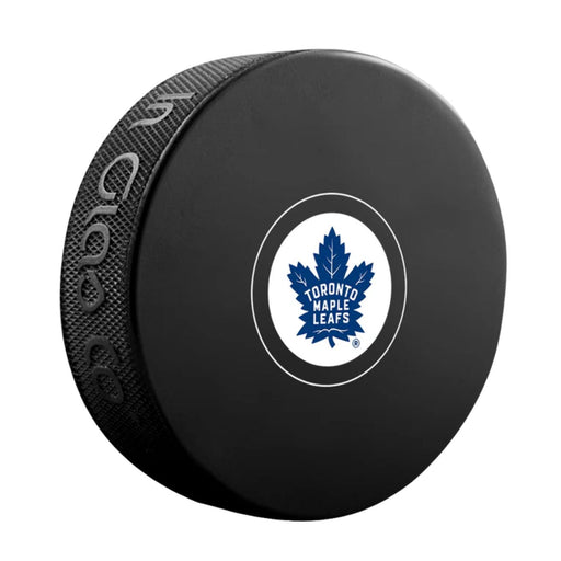 Toronto Maple Leafs Souvenir Hockey Puck (Small Logo)