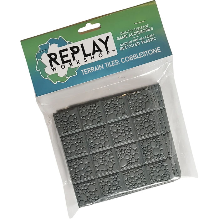 Replay Workshop Terrain Tiles Cobblestone - Pastime Sports & Games