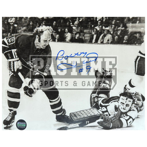 Bobby Hull Autographed Winnipeg Jets Photo (Goalie On The Ice) - Pastime Sports & Games