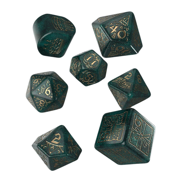 Happy Birthday 7-Piece RPG Dice Set Balloons - Pastime Sports & Games