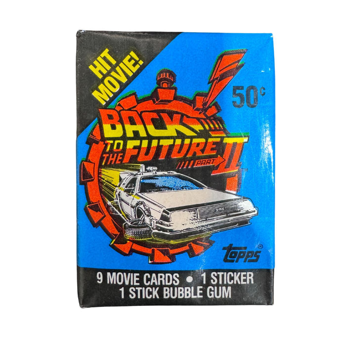 1989 Topps Back To The Future Part II Photo Cards Box - Pastime Sports & Games