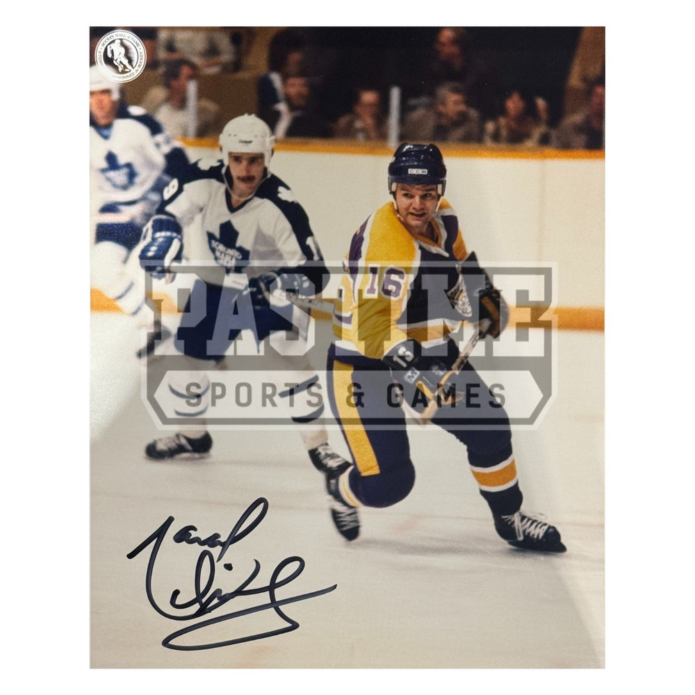 Marcel Dionne Autographed L.A Kings Photo (Bill Derlago In Background) - Pastime Sports & Games