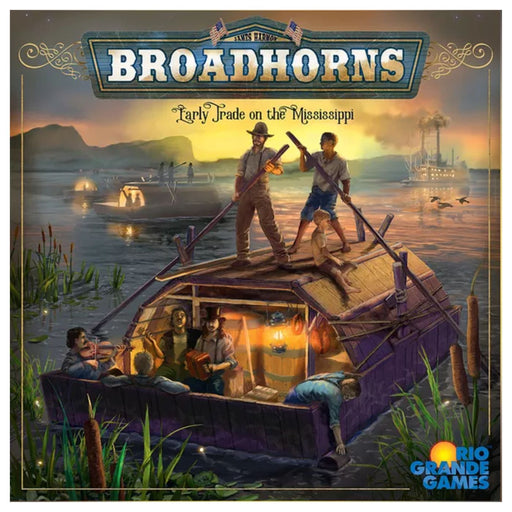 Broadhorns Early Trade On The Mississippi - Pastime Sports & Games