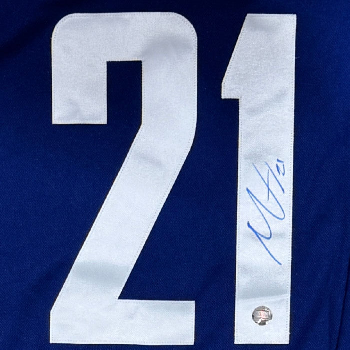 Nils Höglander Autographed Vancouver Canucks Fanatics Custom Stitched Home Jersey - Pastime Sports & Games