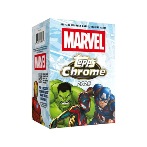 2025 Topps Chrome Marvel Value Blaster Box/Case - Pastime Sports & Games