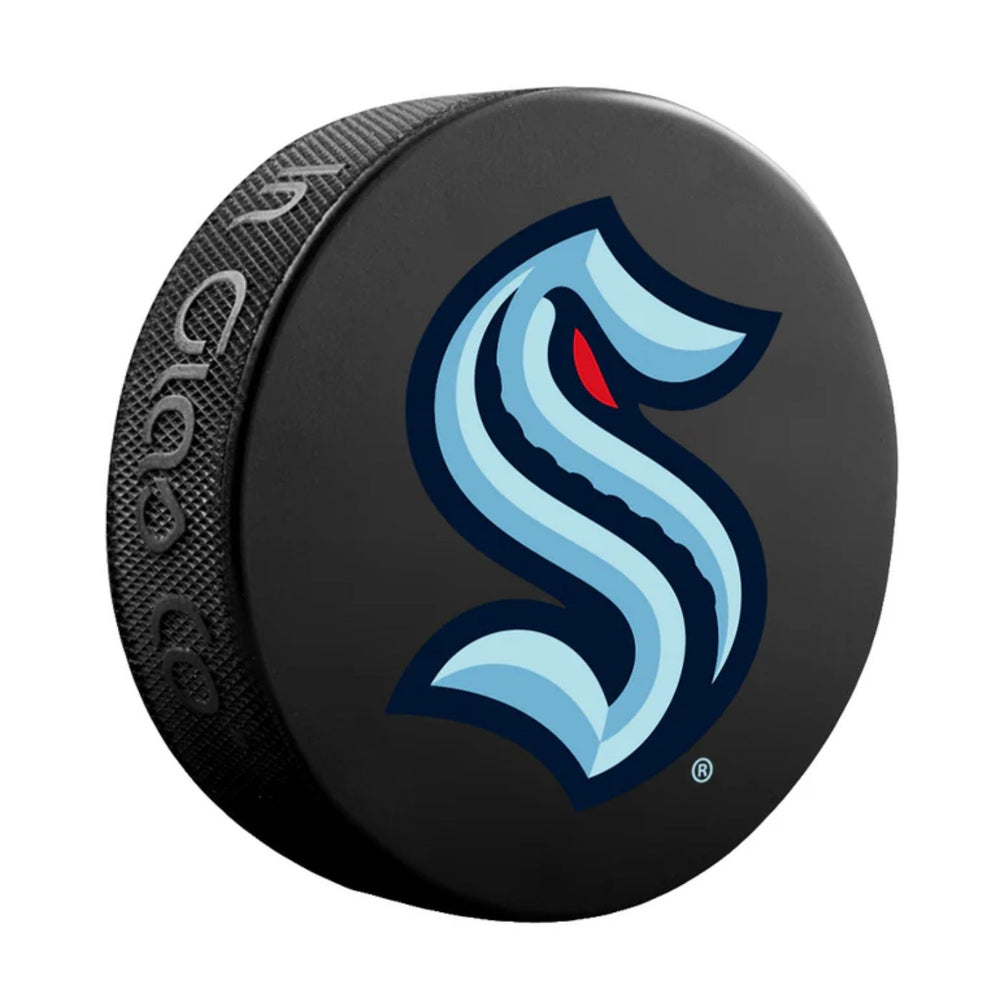 Seattle Krakens Souvenir Hockey Puck (Large Logo)