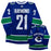 Mason Raymond Autographed Vancouver Canucks Adidas Custom Stitched Home Jersey - Pastime Sports & Games