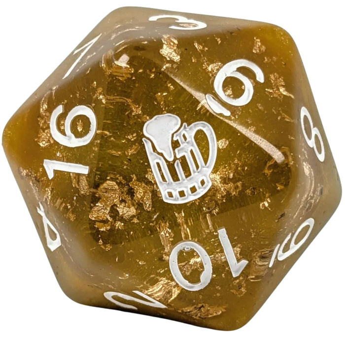 Diffusion Dice XL d20 Dwarven Stout