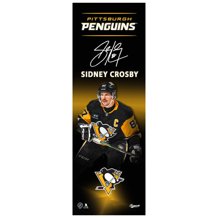 Sidney Crosby Pittsburgh Penguins 5x15 Player Plaque