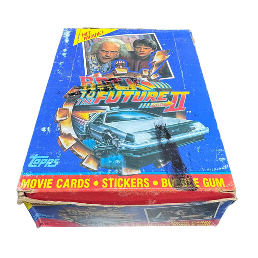 1989 Topps Back To The Future Part II Photo Cards Box - Pastime Sports & Games