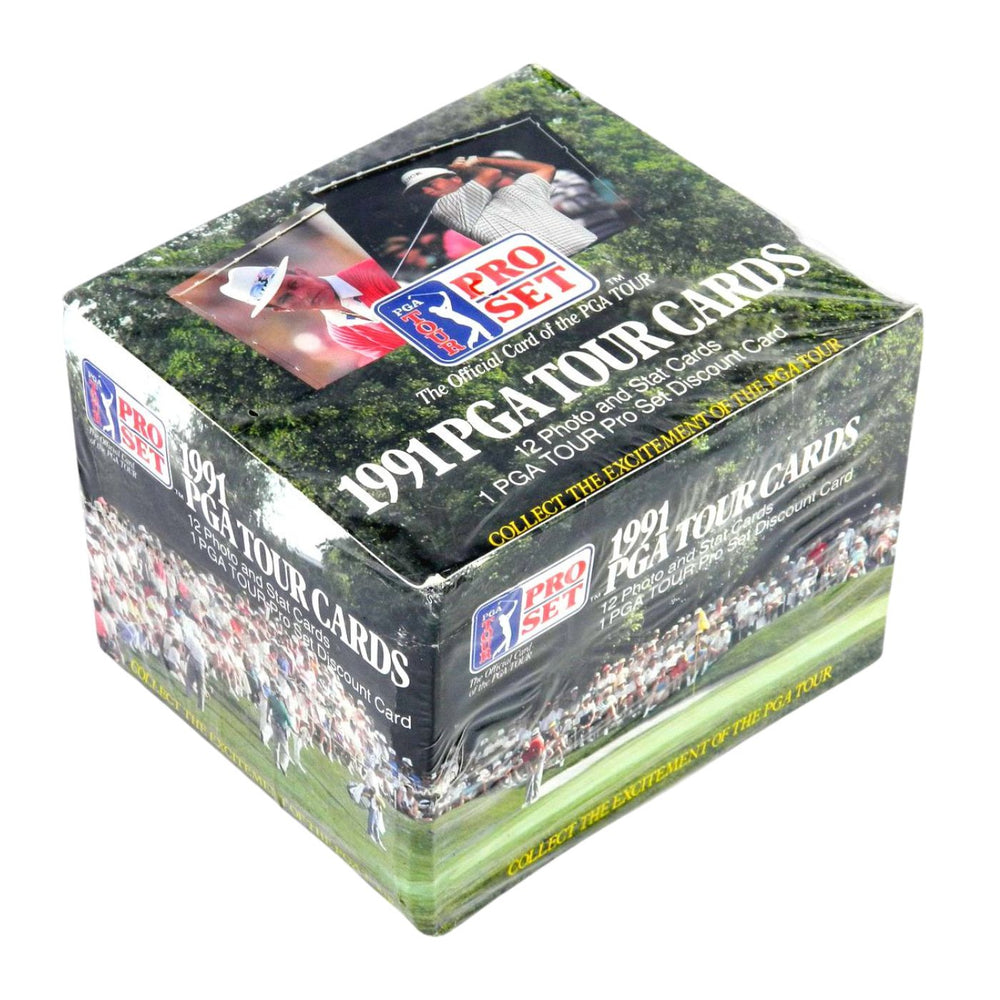 1991 Pro Set PGA Tour Golf Hobby Box/Pack - Pastime Sports & Games
