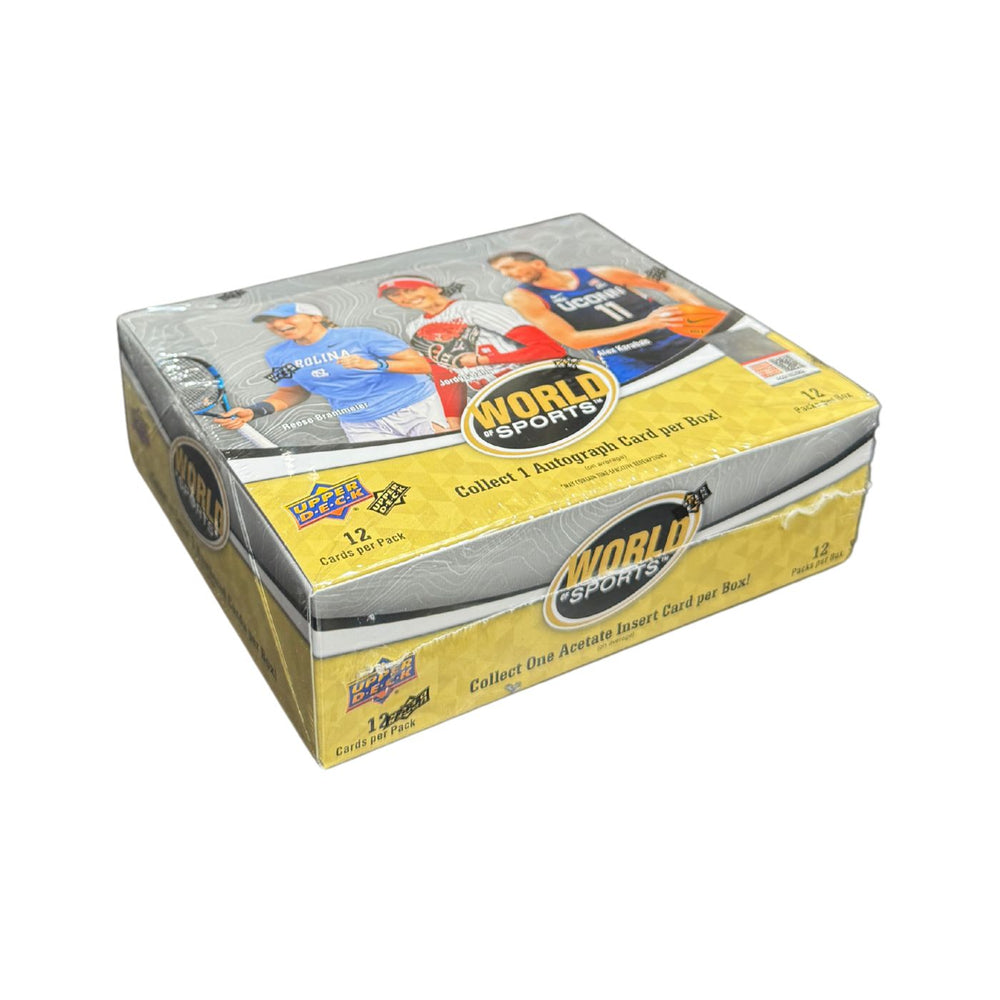 2025 Upper Deck World Of Sports Volume 1 Hobby Box/Case PRE ORDER - Pastime Sports & Games