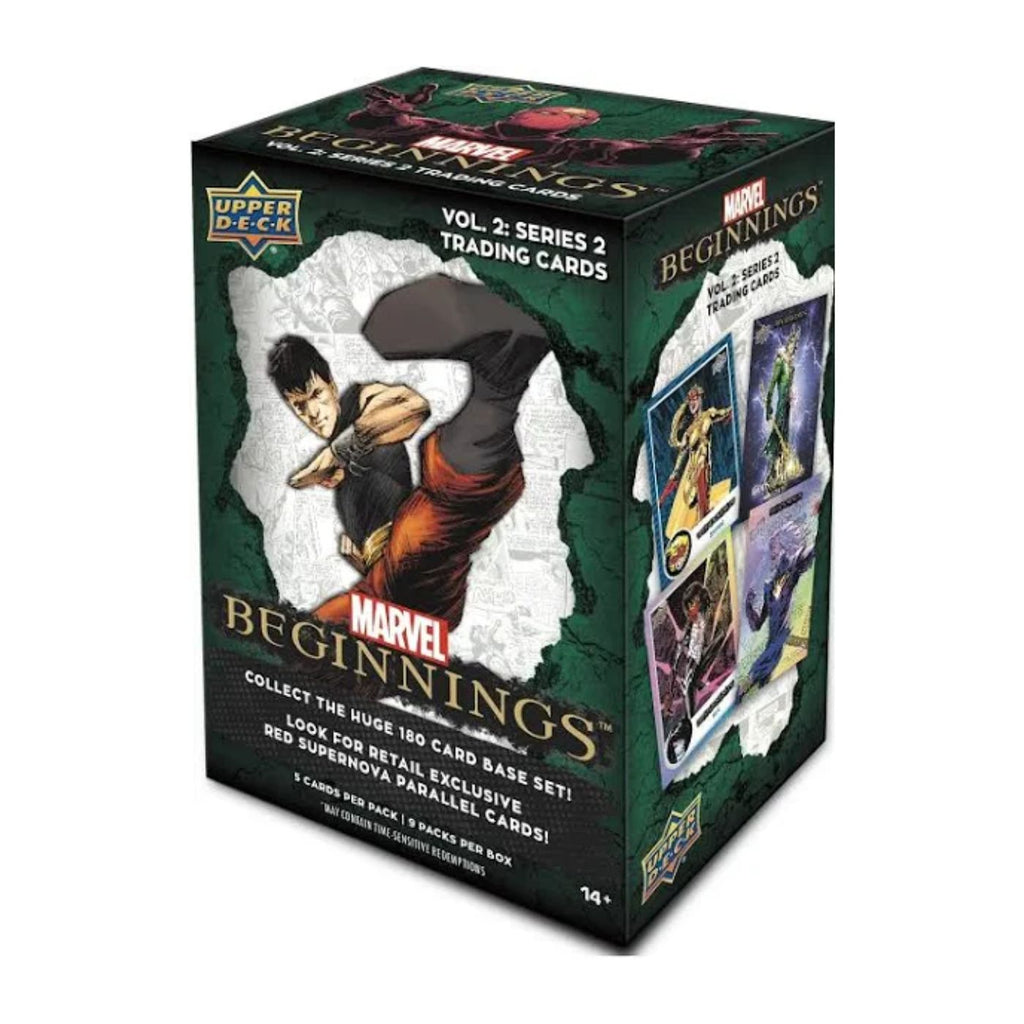 MarvelCard  BOX 2 BOX 新品未開封 Upper Deck Marvel Beginnings Vol. 2: Series 2 Blaster Box– Pastime