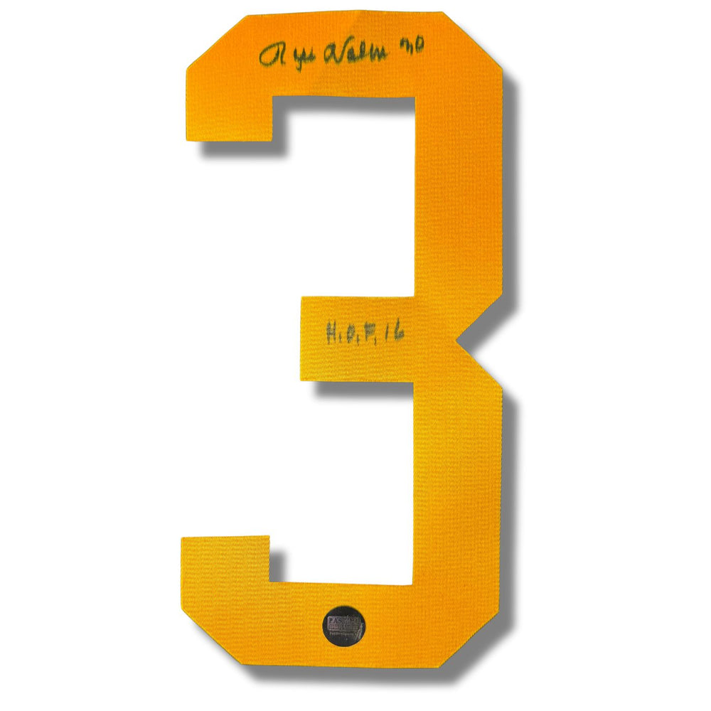 Rogie Vachon Autographed Hockey Jersey Numbers - Pastime Sports & Games