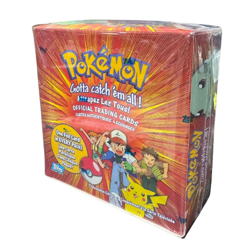 Pokemon 1999 Topps Animated Series Sealed Box Canadian Edition - Pastime Sports & Games