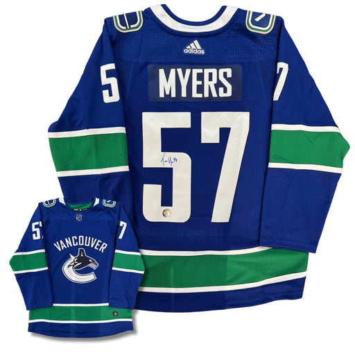 Tyler Myers Vancouver Canucks Autographed Jersey