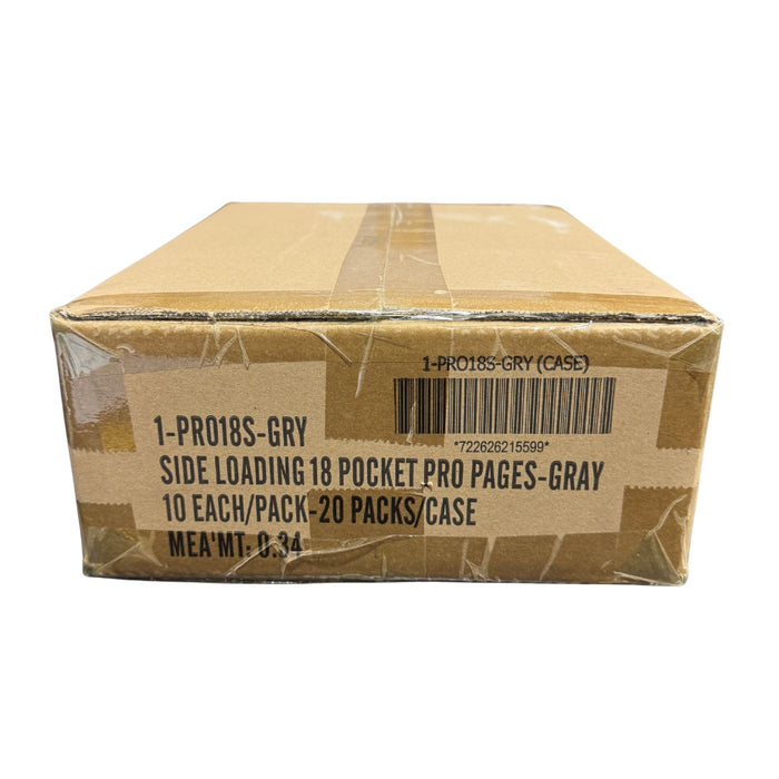 BCW Side Loading 9-Pocket Pro-Pages - Pastime Sports & Games