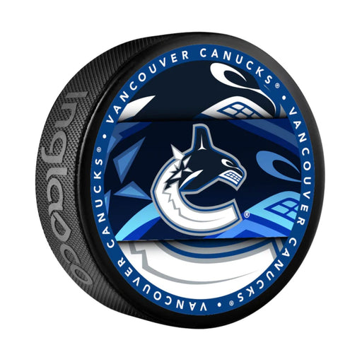 Vancouver Canucks Orca Medallion Hockey Puck - Pastime Sports & Games