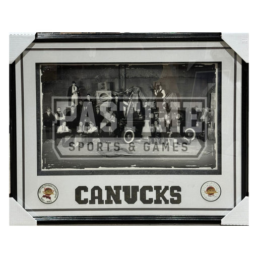 Canucks Smythe Division Framed Photo