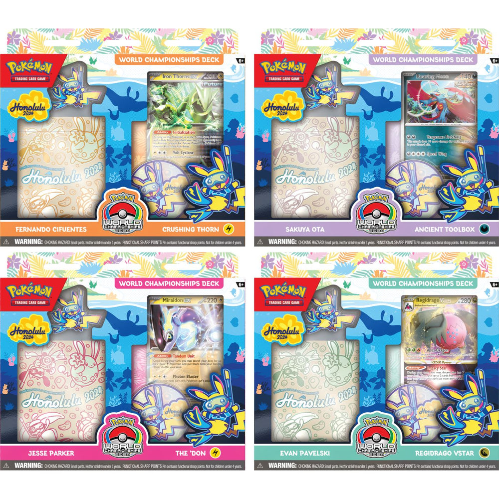 Pokemon 2024 World Championships Decks - Pastime Sports & Games