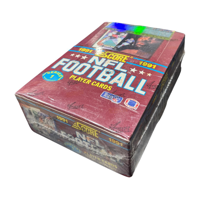 1991 Score Series 1 / One Football Hobby Pack / Box