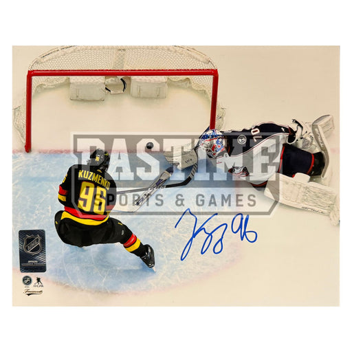 Andrei Kuzmenko Autographed Vancouver Canucks 8X10 Photo (Scoring) SALE! - Pastime Sports & Games