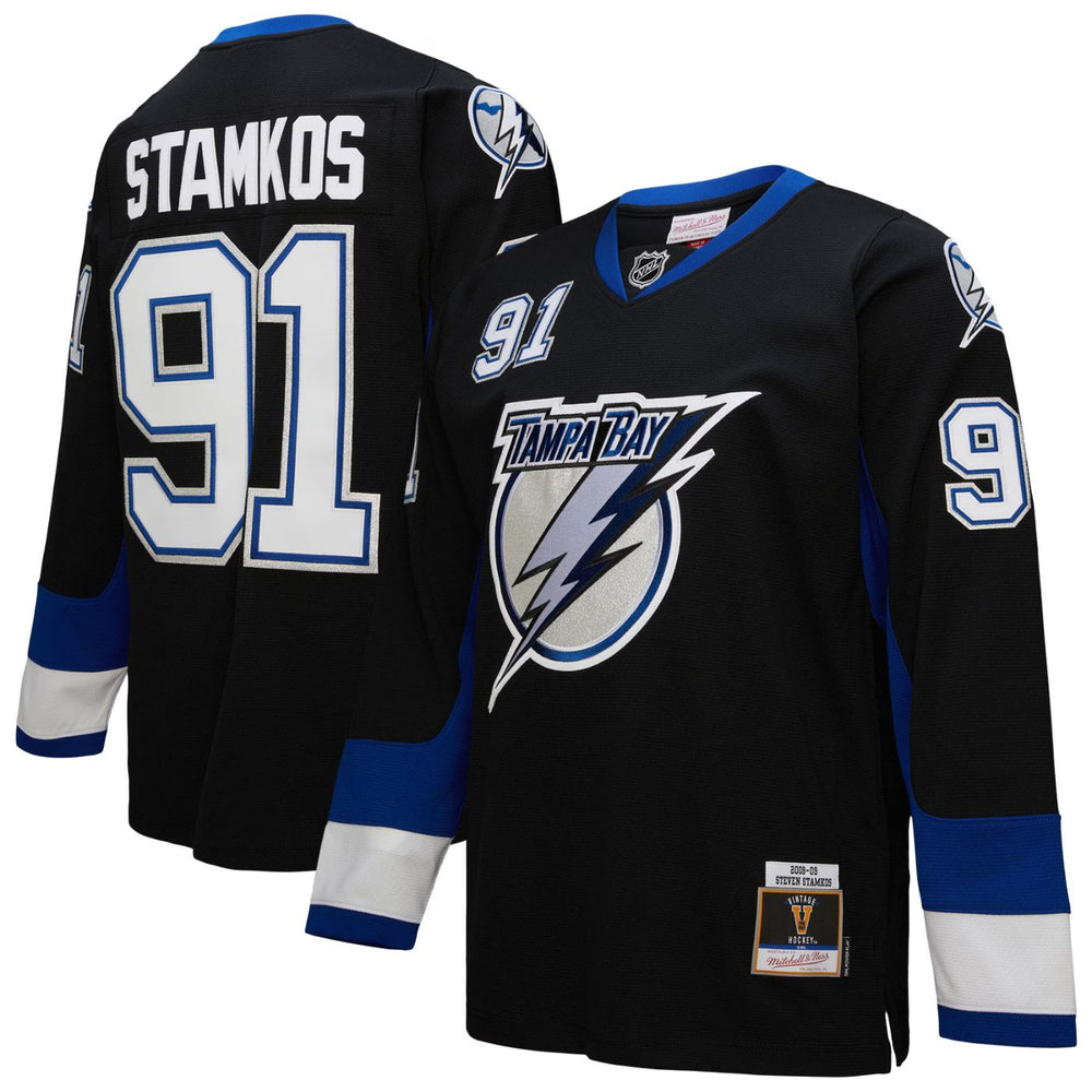 Tampa Bay Lightning Steven Stamkos 2008/09 NHL Vintage Hockey Jersey - Pastime Sports & Games