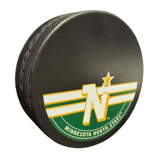 Minnesota North Stars Printed Hockey Pucks (Sherwood Autograph Puck) - Pastime Sports & Games