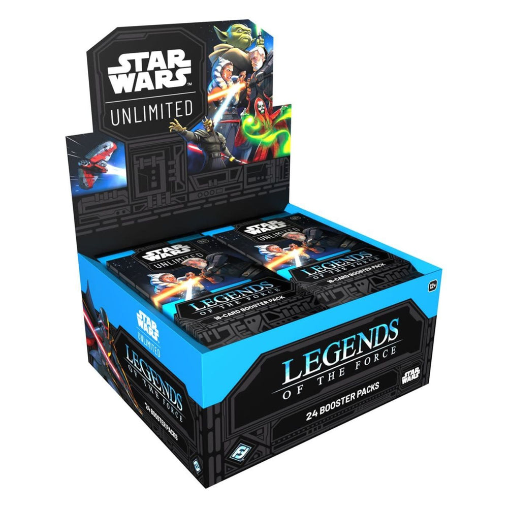 Star Wars Unlimited Legends Of The Force Booster Box/Case - Pastime Sports & Games