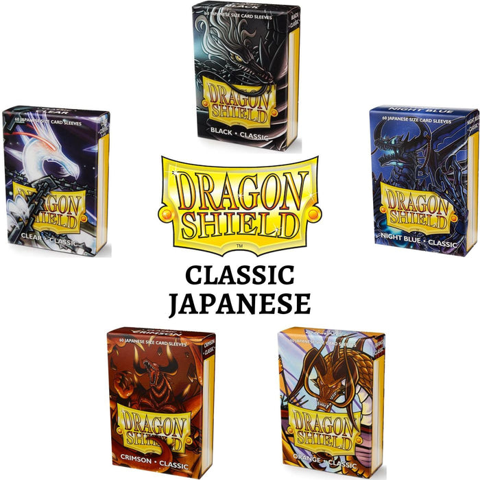 Dragon Shield Classic Japanese Size Sleeves Pastime Sports & Games Dragon Shield Classic Japanese Size Sleeves Pastime Sports & Games