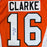 Bobby Clarke Autographed Philadelphia Flyers Fanatics Hockey Jersey (Inscribed "HoF 87")