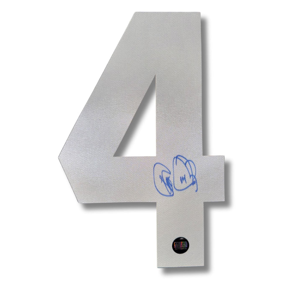 Theoren Fleury Autographed Hockey Jersey Numbers - Pastime Sports & Games